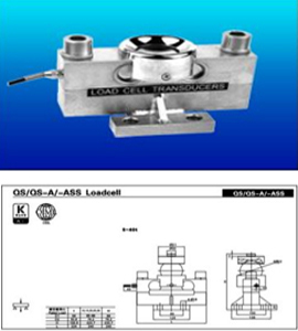 DOUBLE ENDED SHEAR BEAM LOAD CELL QS-A